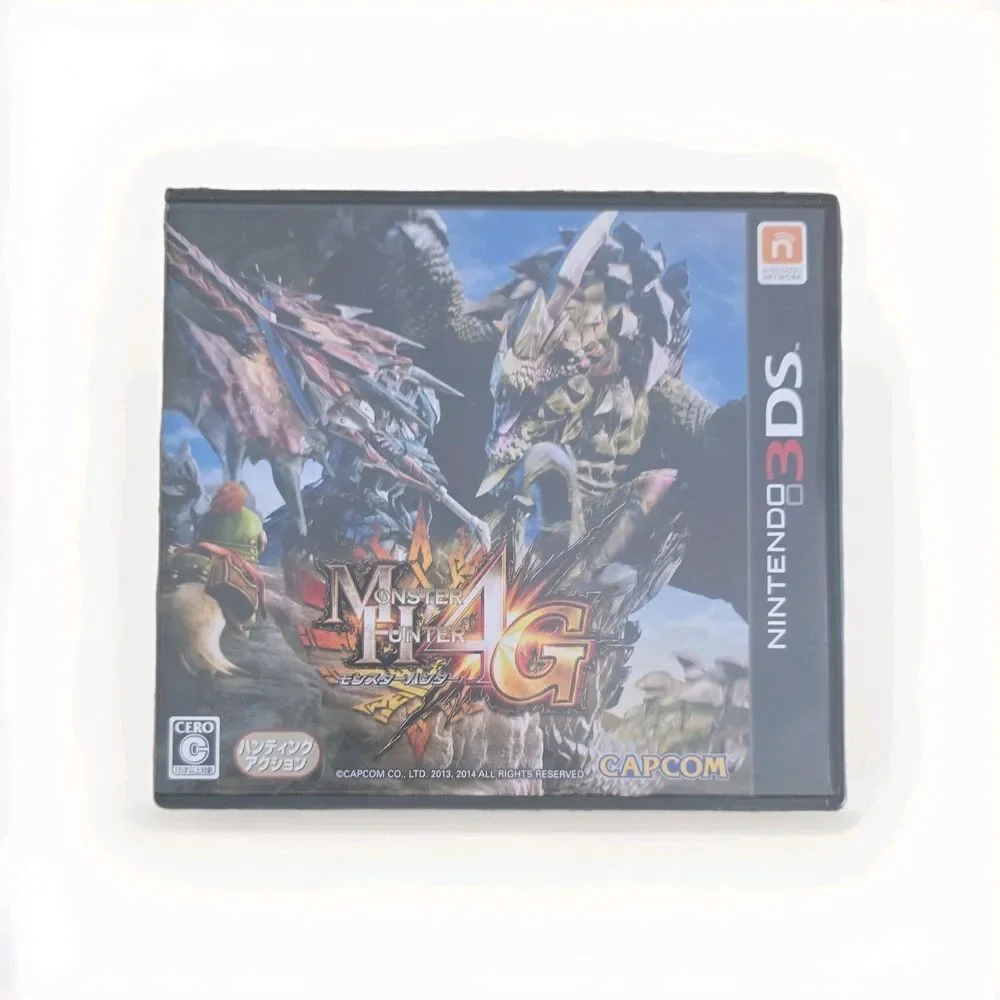Capcom Monster Hunter 4G Nintendo 3DS Action & Adventure NTSC-J Manual Included